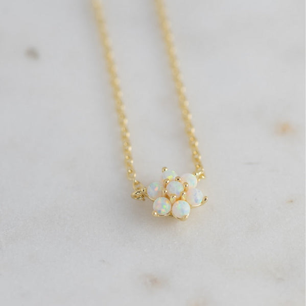 Opal Necklace Opal Pendant October Birthstone